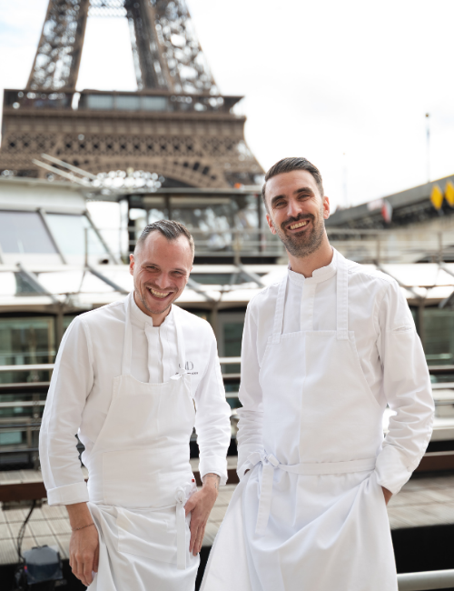 Four-Hands Dinner: Jean-Philippe Berens welcomes Amaury Bouhours from Le Meurice Alain Ducasse